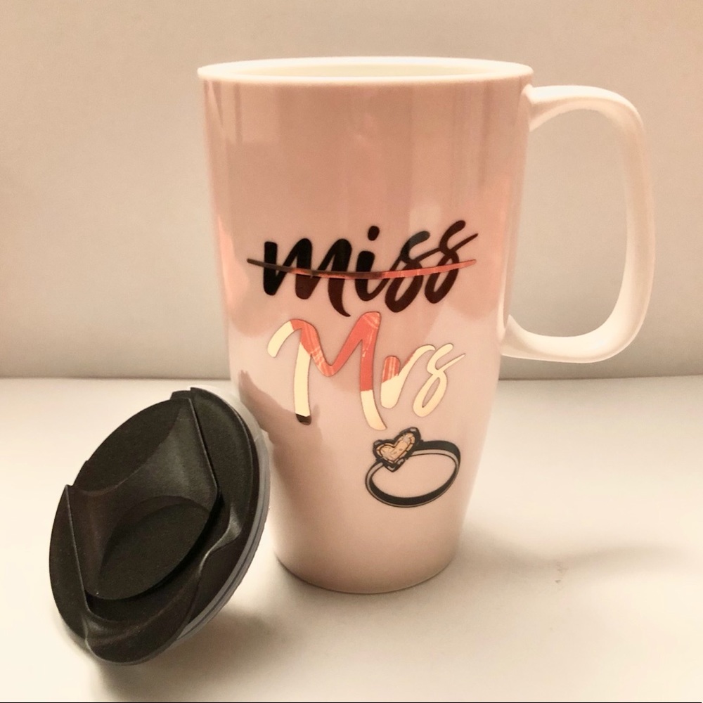 🆕MISS/MRS Ceramic Travel Mug - Picture 2 of 4